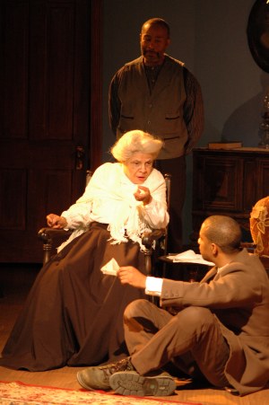 Chrystal Bates as Aunt Ester, Jonathan Berry as Citizen Barlow, Kevin Brown as Eli