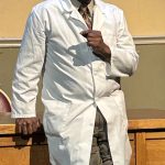 Wali Jamal as Dr. Bennet Omalu. Photo by Mark Clayton Southers.