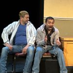 Ernesto Sanchez as Mike Webster, Arjun Kumar as Sonny Jani. Photo by Mark Clayton Southers