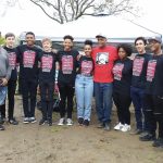 Cast and crew of CAPA's 2017 production of Ma Rainey's Black Bottom at August Wilson House block party