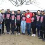 Cast and crew of CAPA's 2017 production of Ma Rainey's Black Bottom at August Wilson House block party