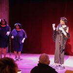 Dinah with the Dinah Mites L-R - Katy Cotten, Cheryl El-Walker & Delana Flowers