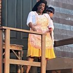 Karla Payne as Rose, Les Howard as Gabe